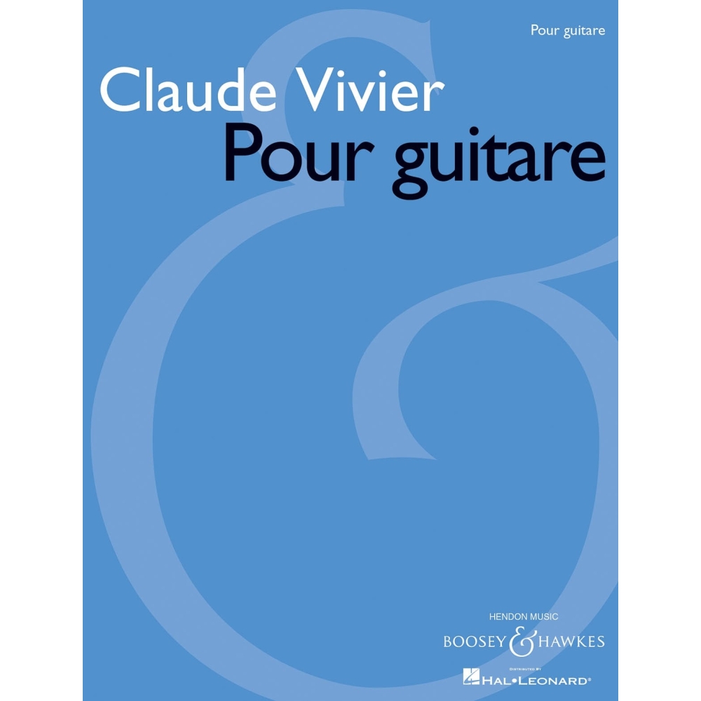 Vivier, Claude - Pour Guitare