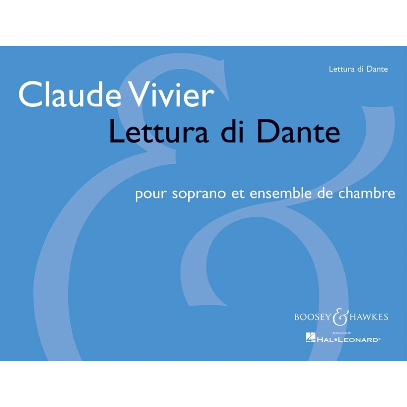 Vivier, Claude - Lettura di Dante 