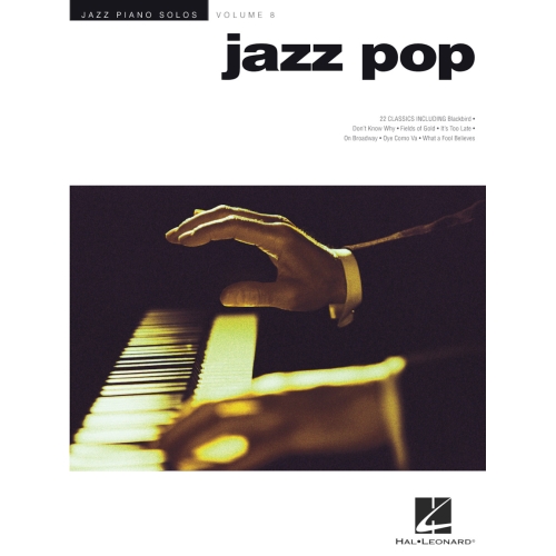 Jazz Piano Solos Volume 8: Jazz Pop -