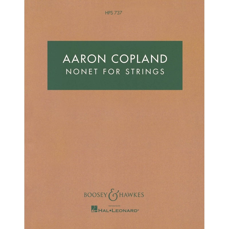Copland, Aaron - Nonet for Strings