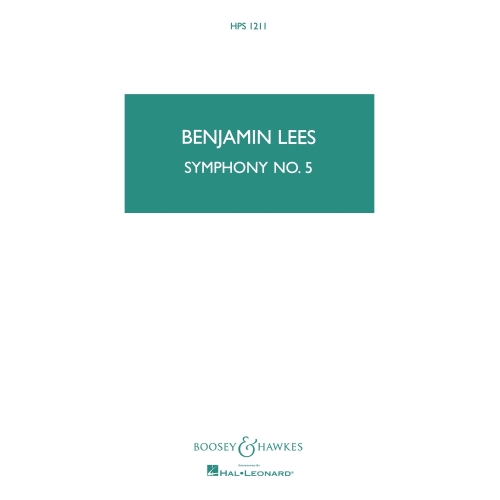 Lees, Benjamin - Symphony No. 5 HPS 1211