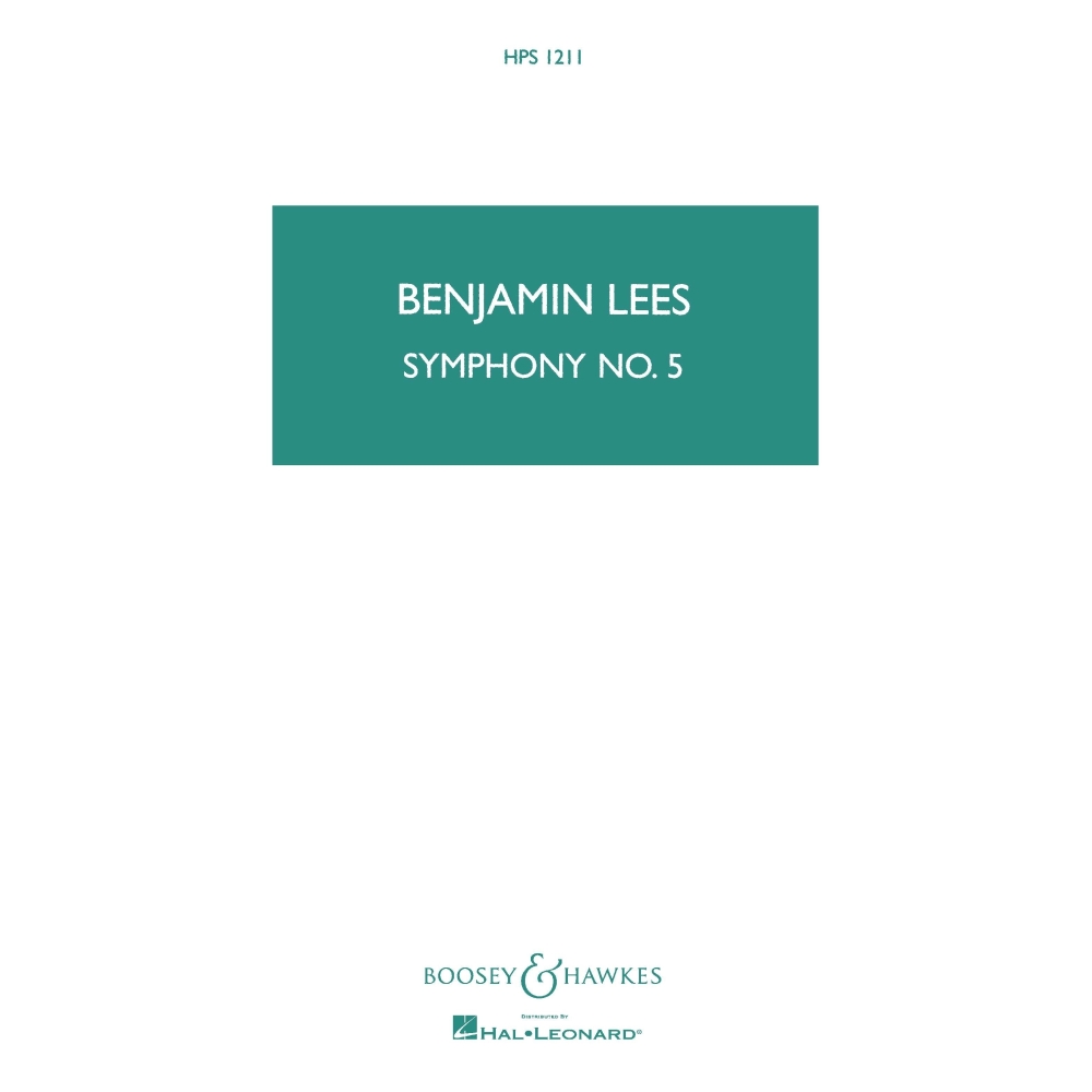 Lees, Benjamin - Symphony No. 5 HPS 1211