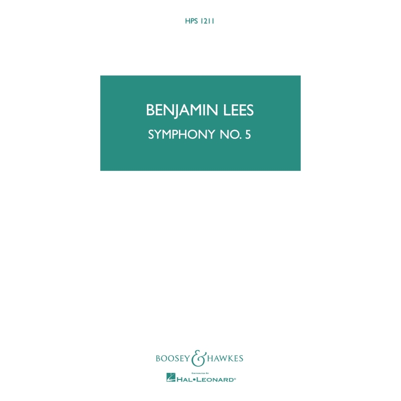 Lees, Benjamin - Symphony No. 5 HPS 1211
