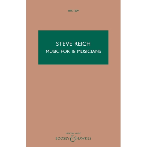 Reich, Steve - Music for 18...