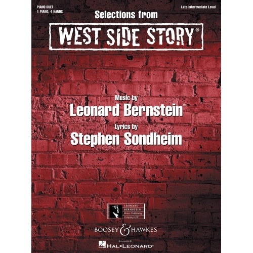 Bernstein - Selections from West Side Story - Piano 4 Hands: Piano, 4 Hands