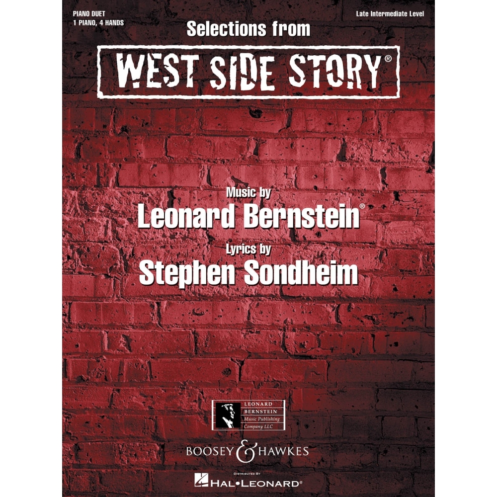 Bernstein - Selections from West Side Story - Piano 4 Hands: Piano, 4 Hands