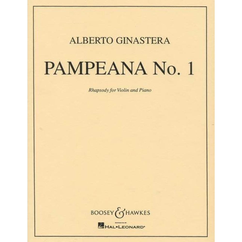 Ginastera, Alberto - Pampeana No. 1 op. 16 