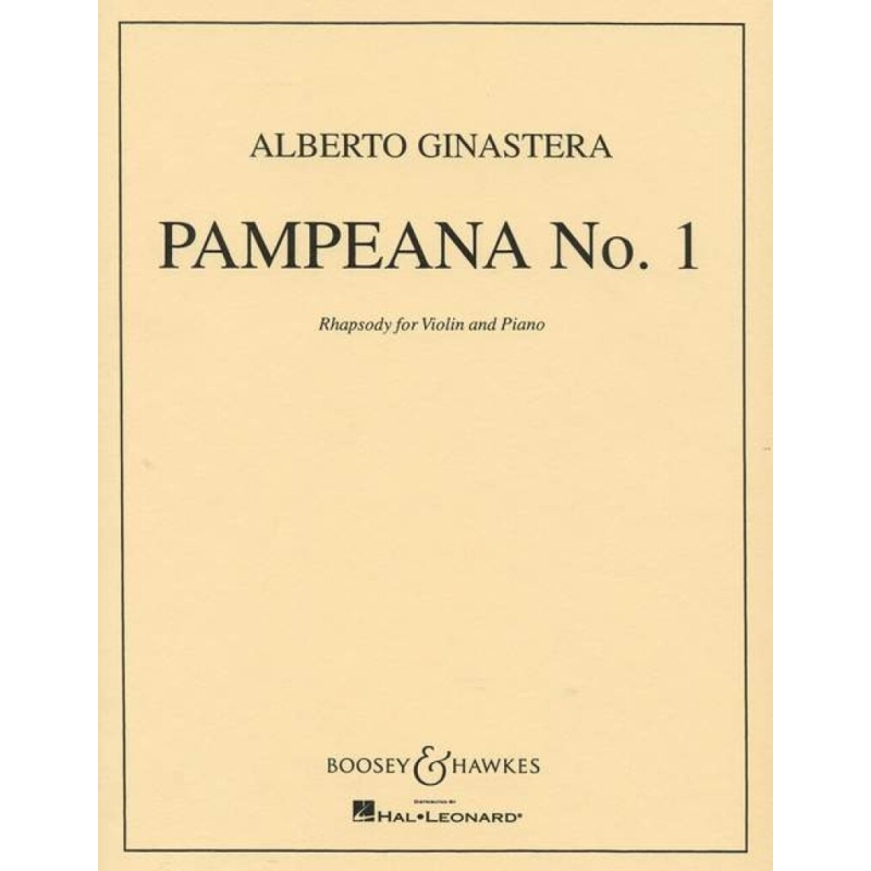 Ginastera, Alberto - Pampeana No. 1 op. 16 