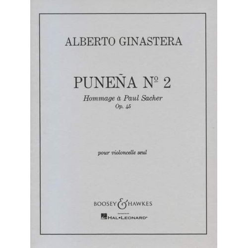 Ginastera, Alberto - Punena No. 2 op. 45