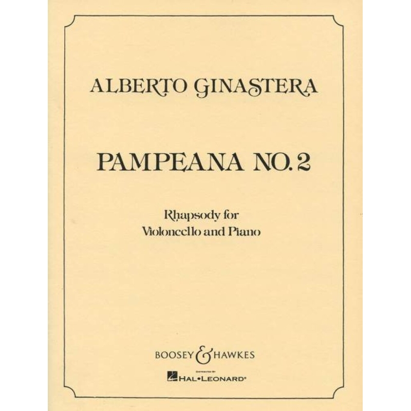 Ginastera, Alberto - Pampeana No. 2 op. 21 