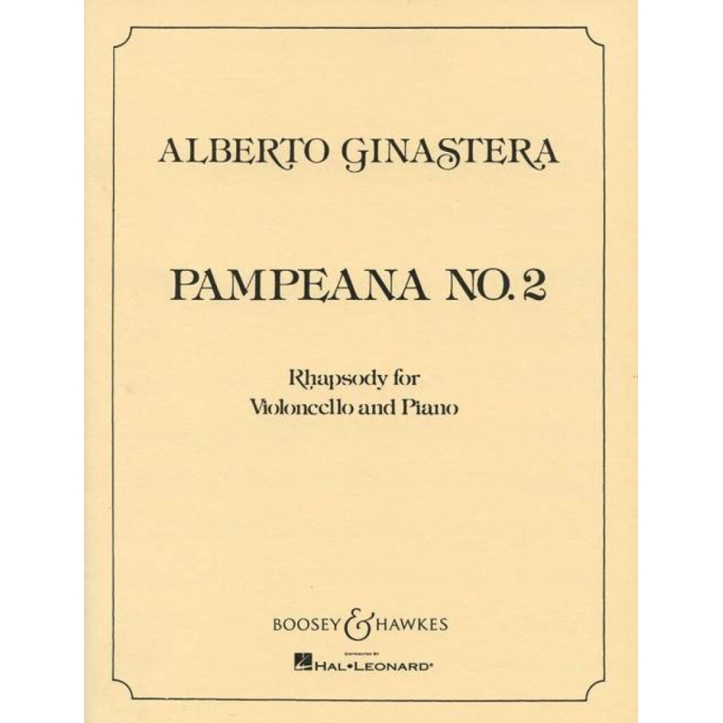 Ginastera, Alberto - Pampeana No. 2 op. 21