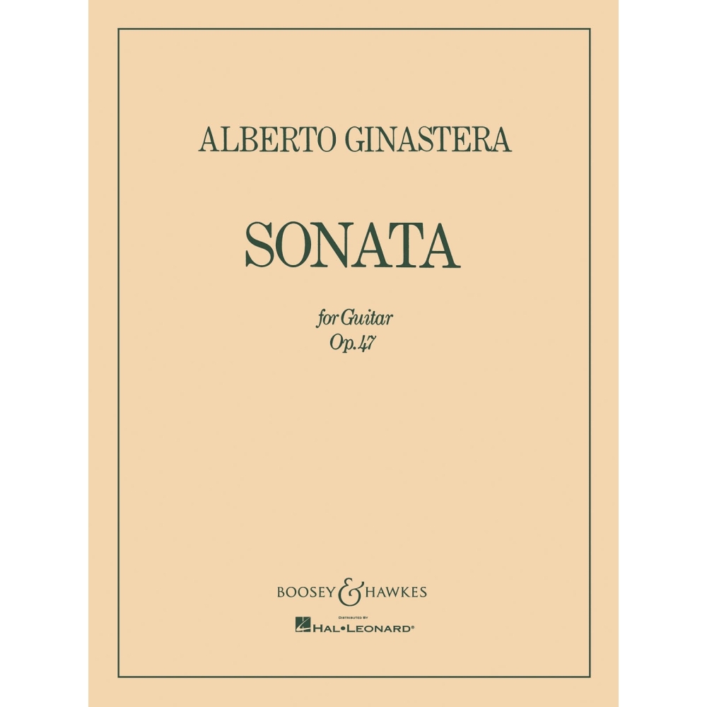 Ginastera, Alberto - Guitar Sonata op. 47 