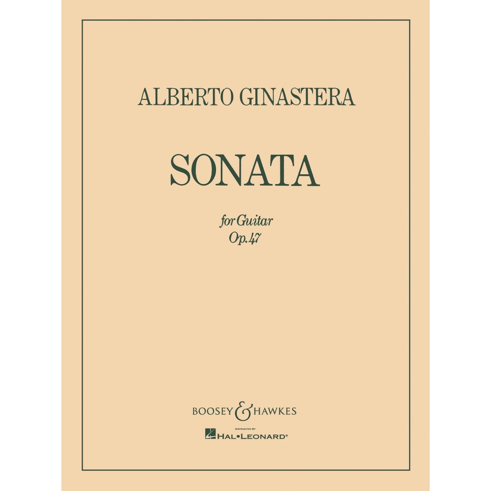 Ginastera, Alberto - Guitar Sonata op. 47