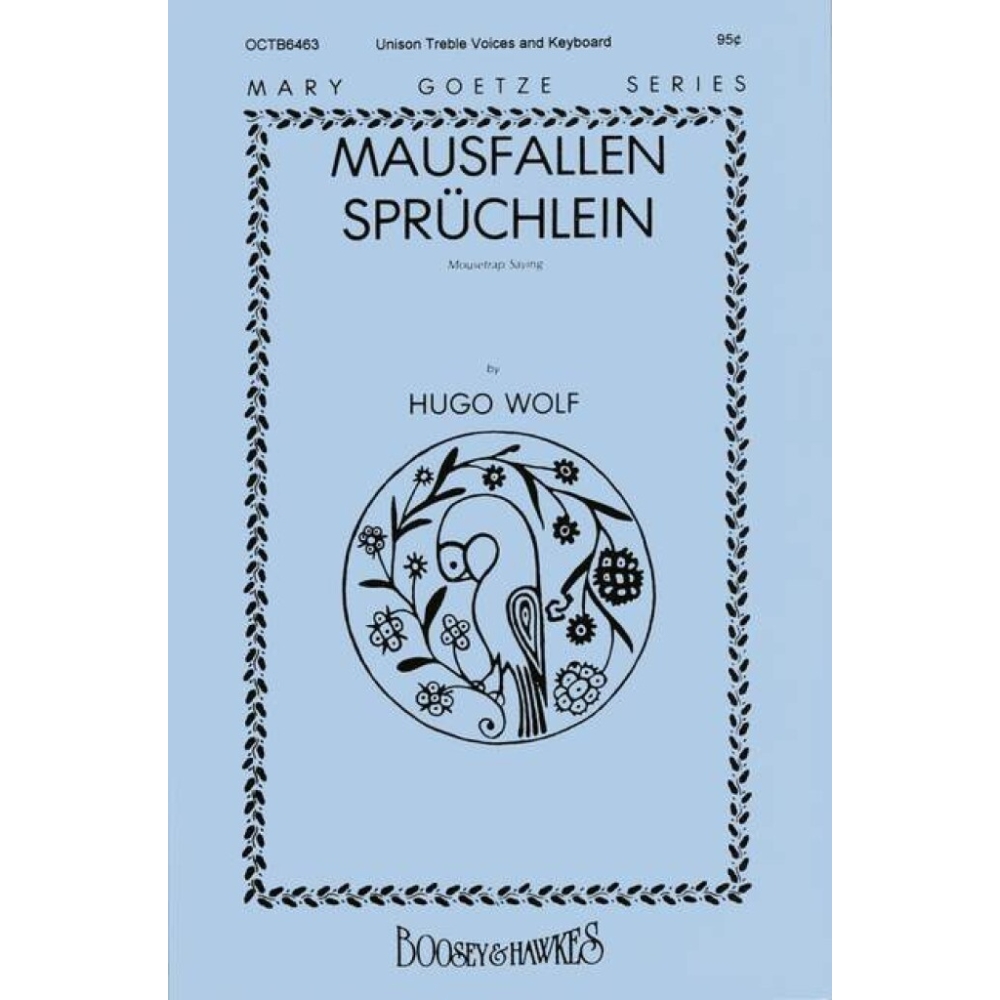 Wolf, Hugo Philipp Jakob - Mausfallen Sprüchlein 