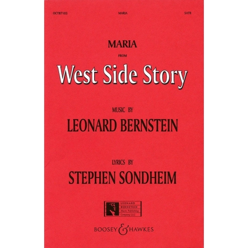 Bernstein - Maria: SATB and Piano