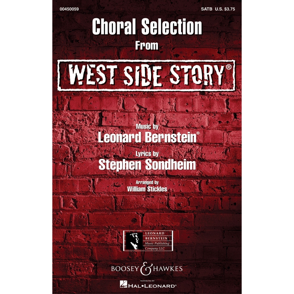 Bernstein - West Side Story - Choral Selections: SATB and Piano