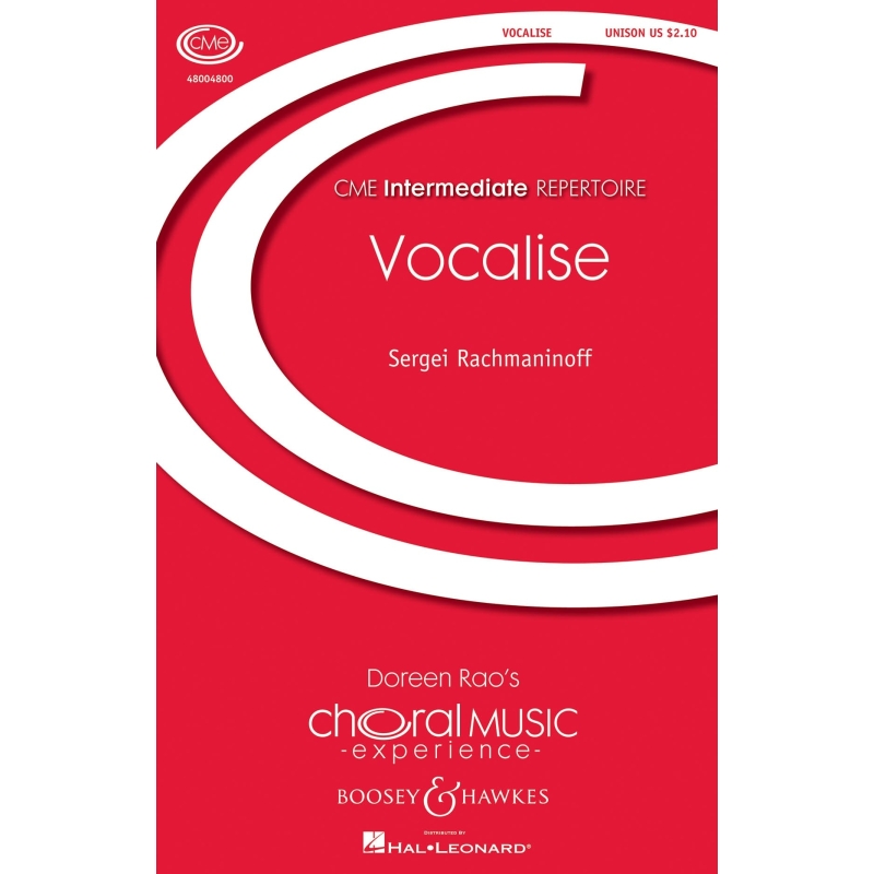 Rachmaninoff, Sergei Wassiljewitsch - Vocalise op. 34/14