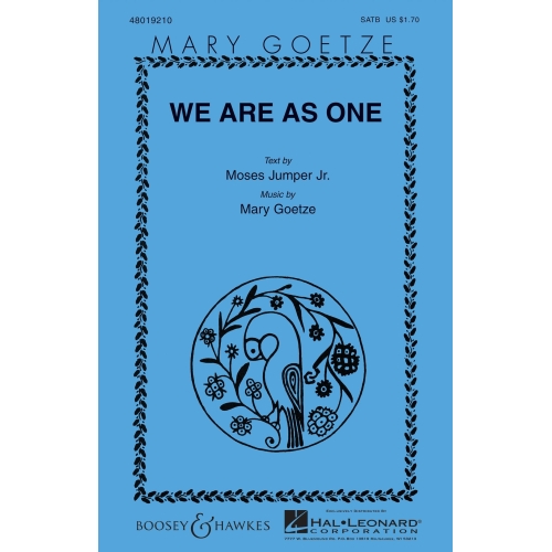 Goetze, Mary - We are as one 