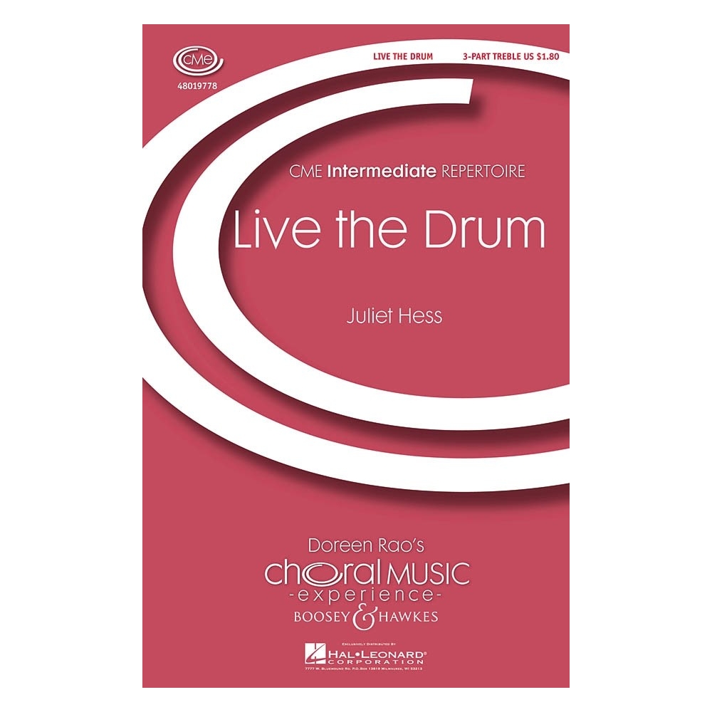 Hess, Juliet - Live the Drum 