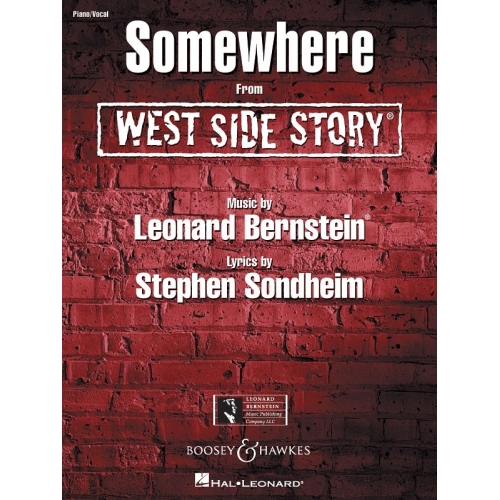 Bernstein - Somewhere: Piano, Vocal and Guitar