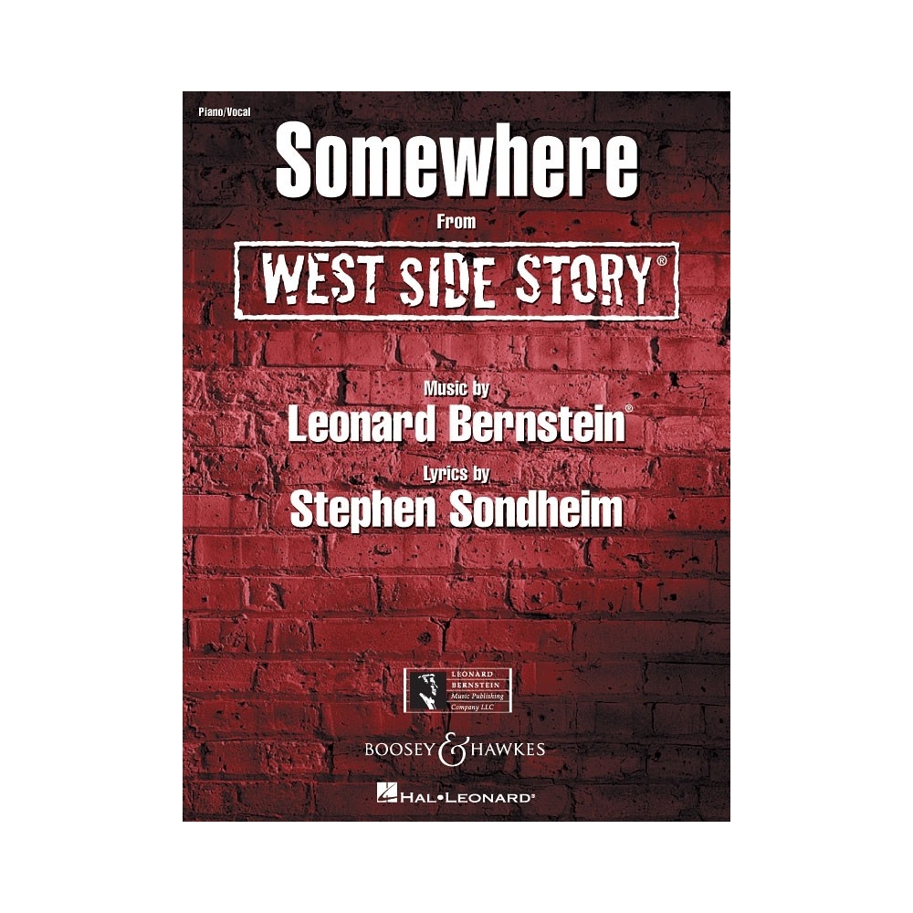 Bernstein - Somewhere: Piano, Vocal and Guitar
