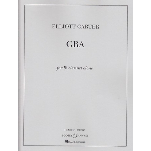 Carter, Elliott - Gra 
