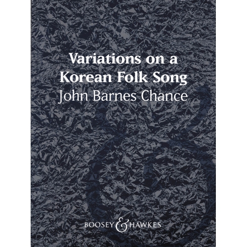 Chance, John Barnes - Variations on a Korean Folk Song QMB 348