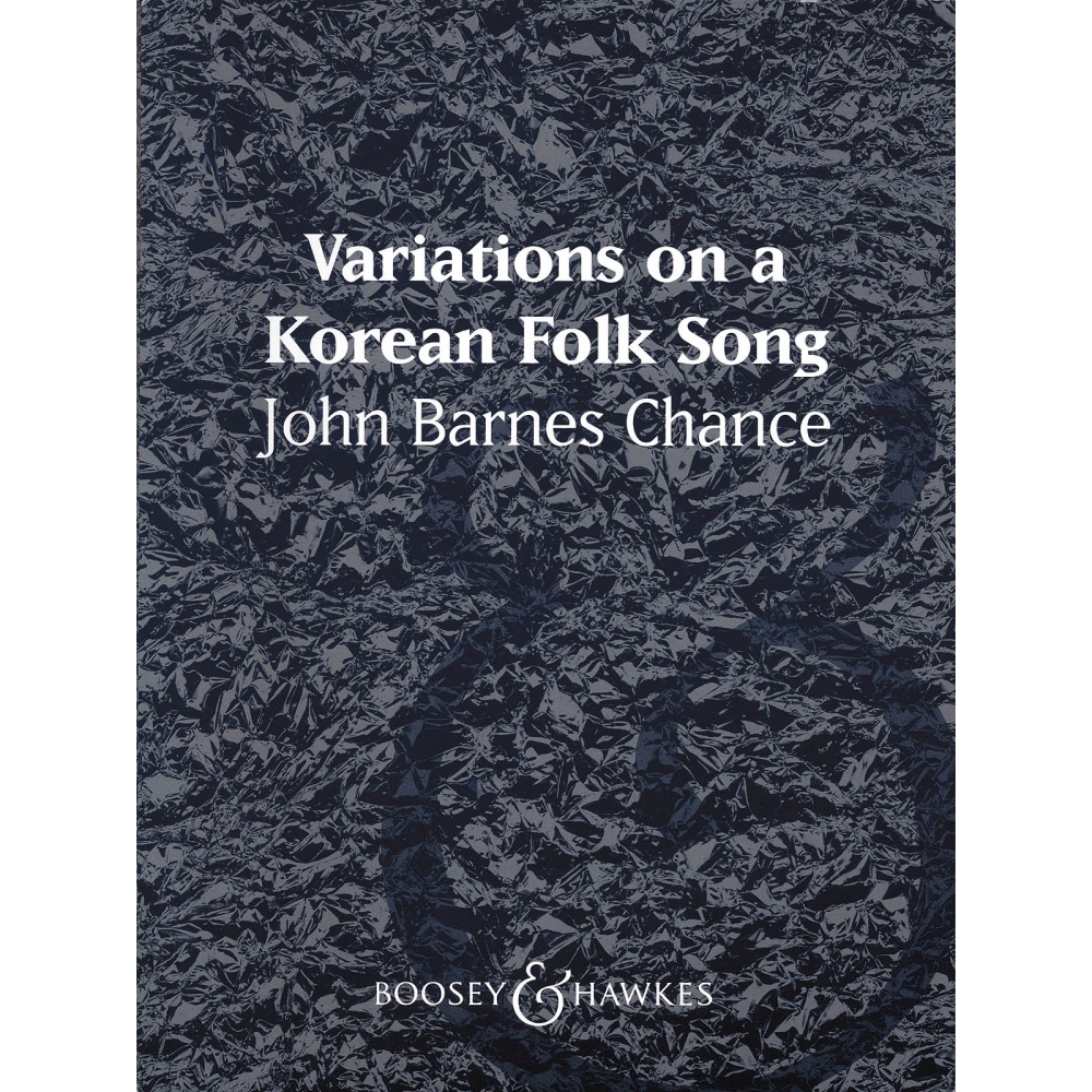Chance, John Barnes - Variations on a Korean Folk Song QMB 348