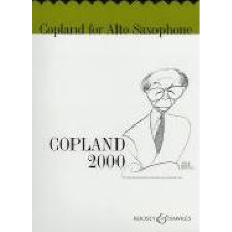Copland, Aaron - Copland for Alto Saxophone