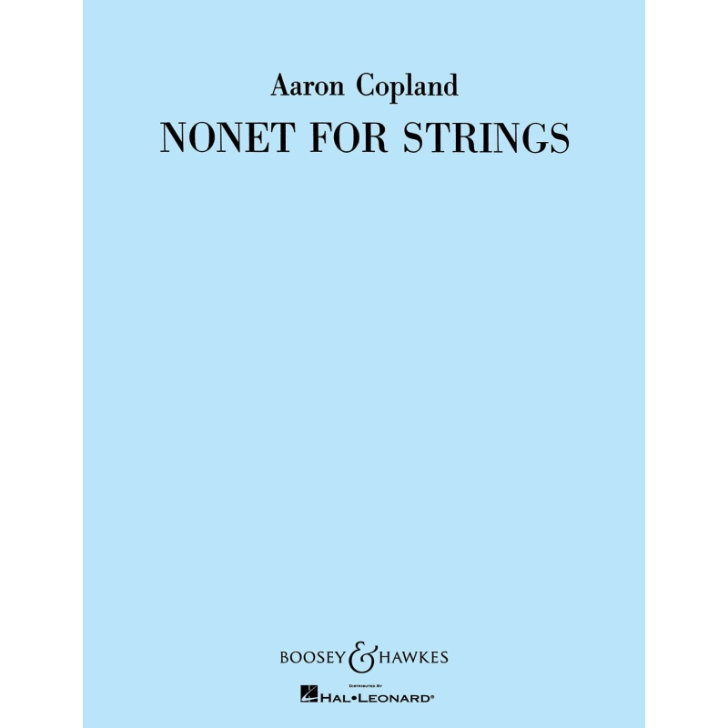 Copland, Aaron - Nonet for Strings