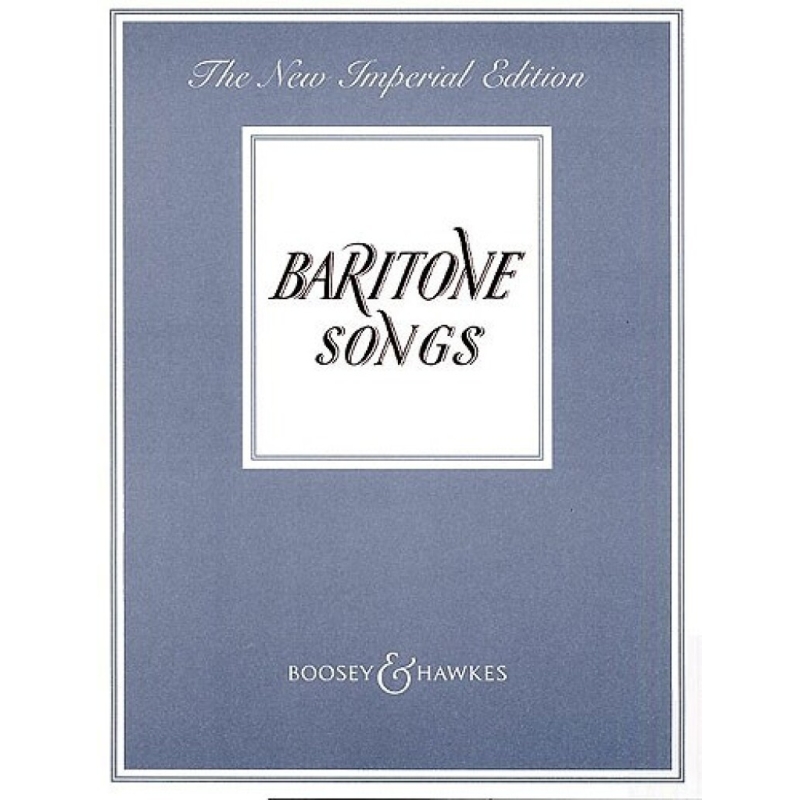 The New Imperial Edition - Baritone Songs