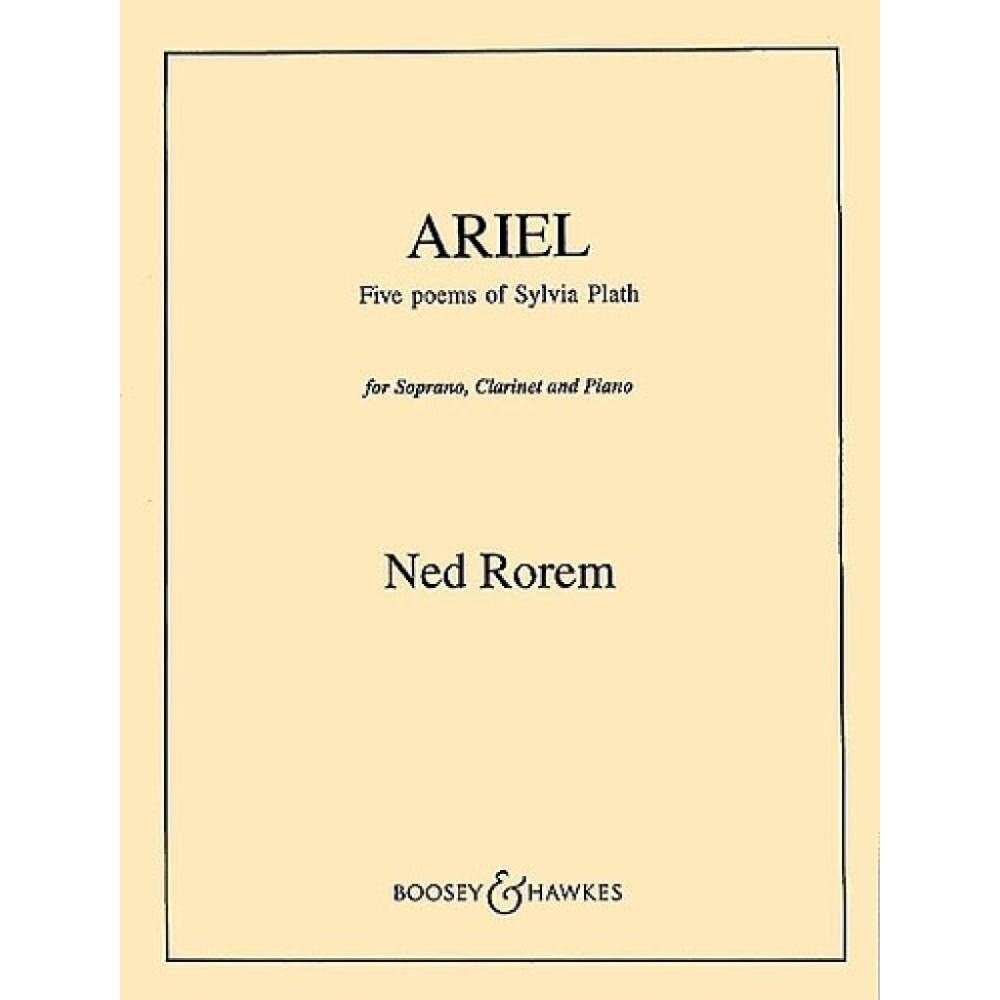 Rorem, Ned - Ariel 5 Poems Of S Plath 