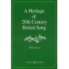 A Heritage of 20th Century Songs Volume 3
