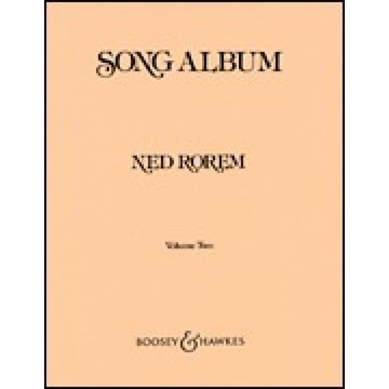 Rorem, Ned - Song Album   Vol. 2