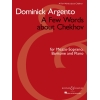 Argento, Dominick - A Few Words About Chekhov 