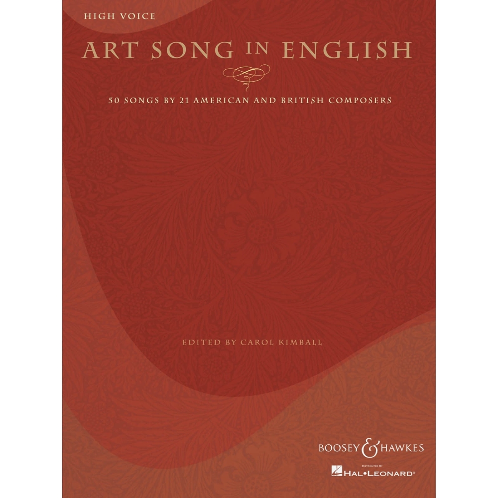 Art Song in English - 50 Songs by 21 American and British Composers