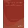 Art Song in English 