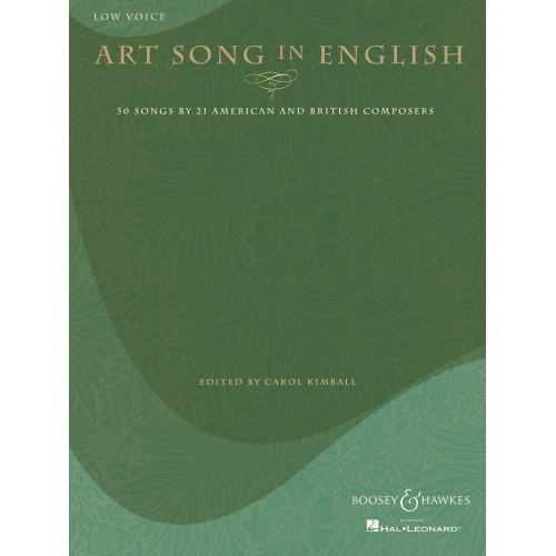 Art Song in English 