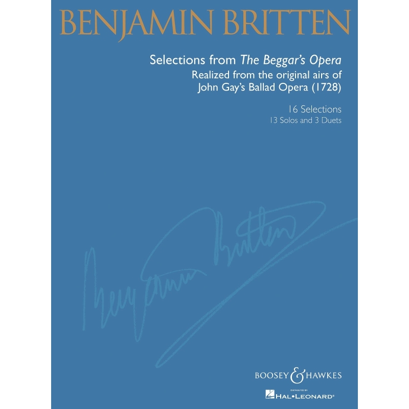 Britten, Benjamin - Selections from The Beggars Opera