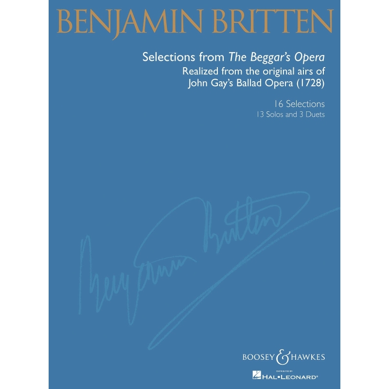 Britten, Benjamin - Selections from The Beggar's Opera 