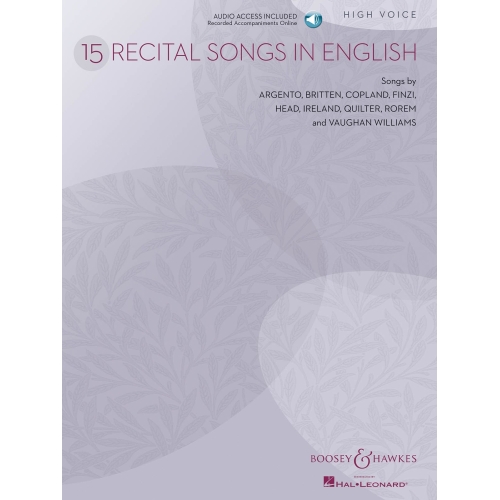 15 Recital Songs in English 