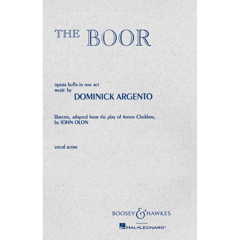 Argento, Dominick - The Boor
