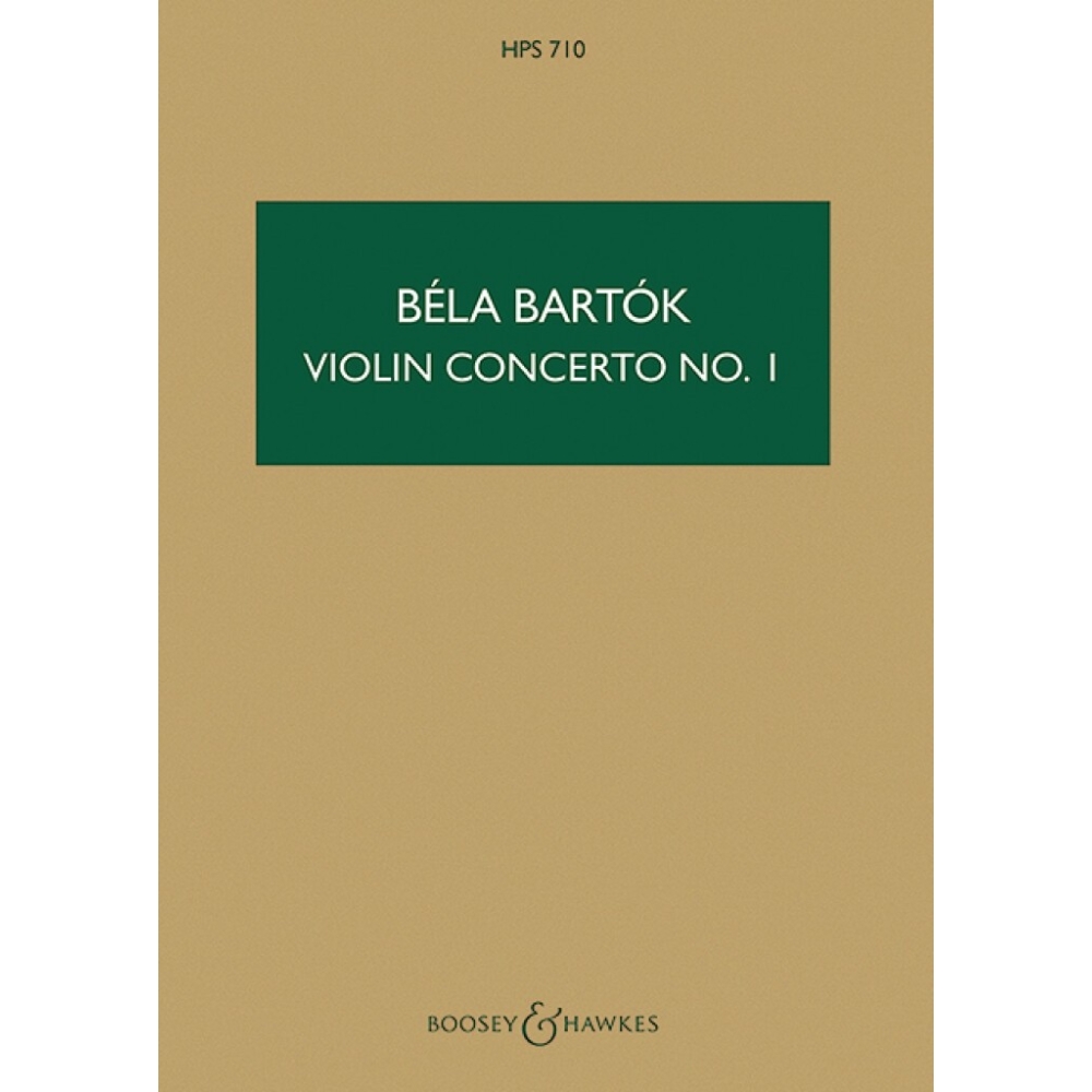 Bartok, Bela - Violin Concerto No. 1 op. posth.