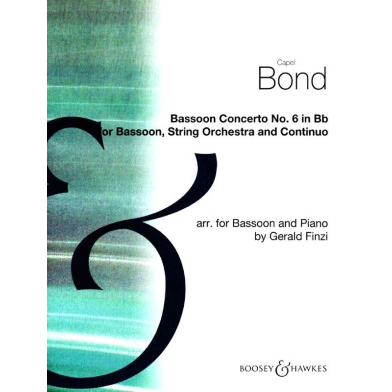 Bond, Capel - Bassoon Concerto No. 6