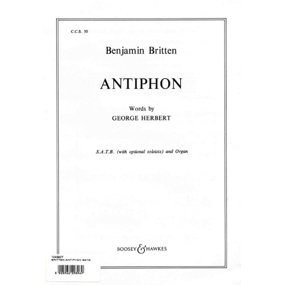 Britten, Benjamin - Antiphon op. 56b