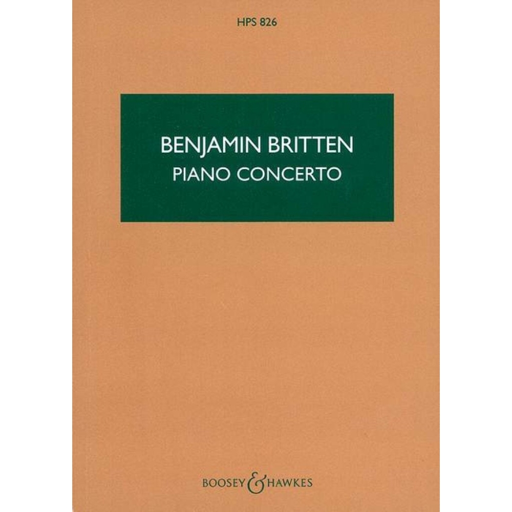 Britten, Benjamin - Piano Concerto op. 13