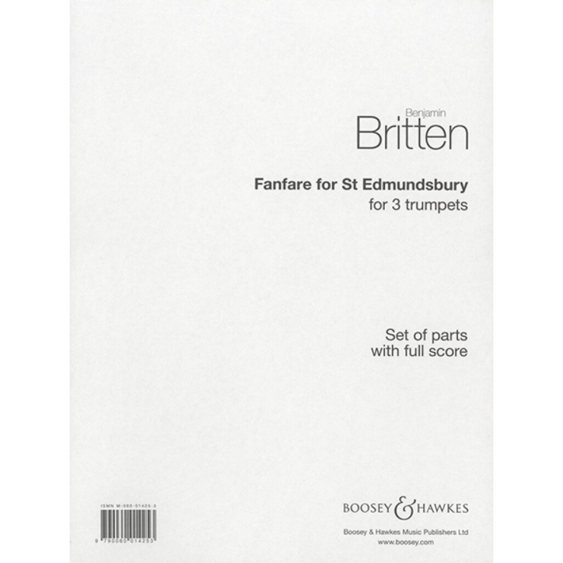 Britten, Benjamin - Fanfare For St Edmundsbury 