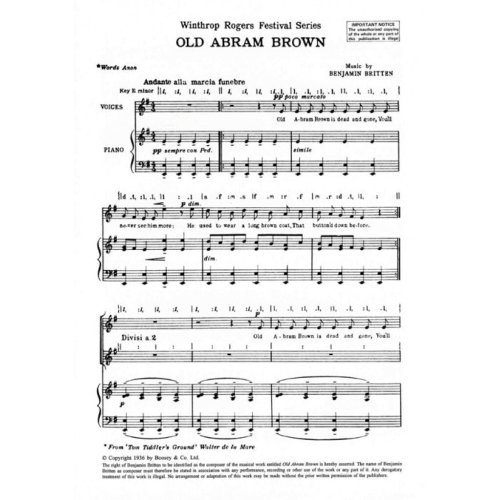 Britten, Benjamin - Friday...