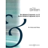 Britten, Benjamin - Six Hölderlin Fragments op. 61