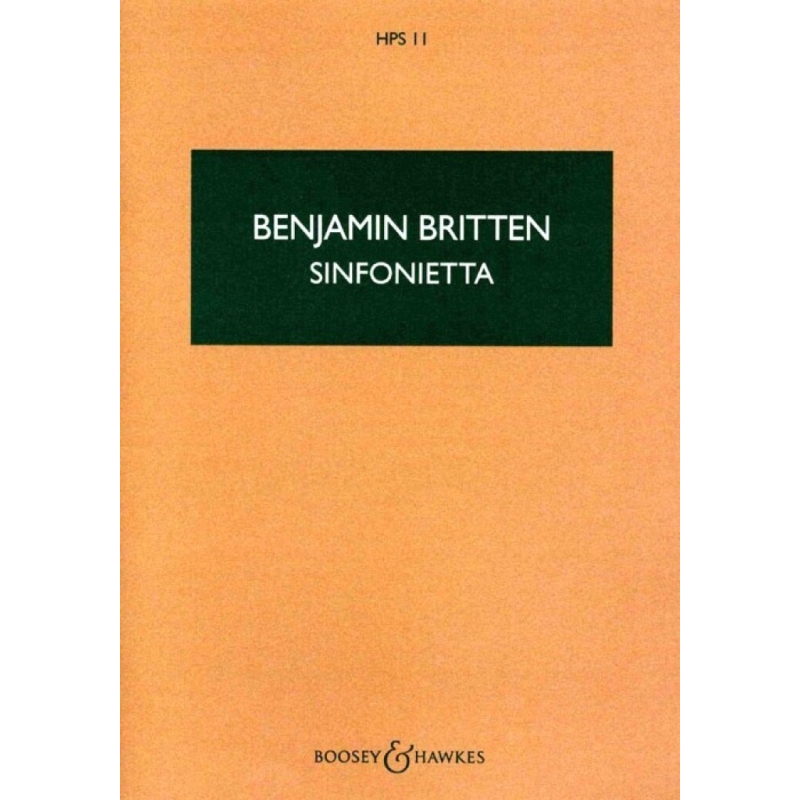 Britten, Benjamin - Sinfonietta op. 1